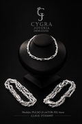 Pulsera Figaro Torcida 21cm 4mm