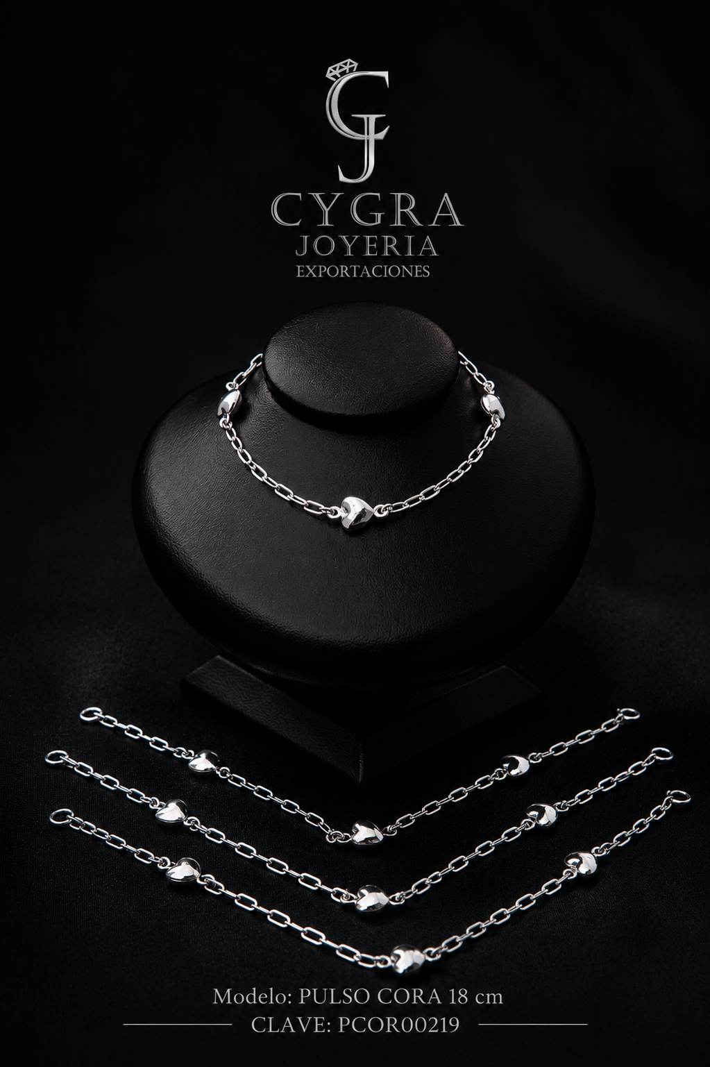 Pulsera Cora 18cm