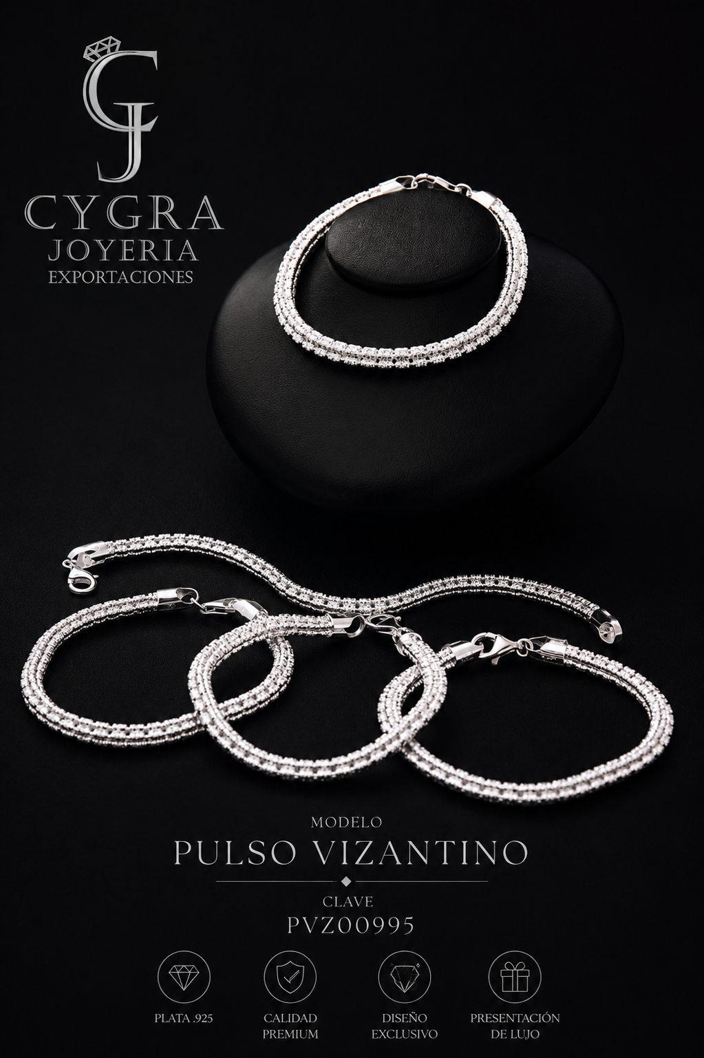 Pulsera Vizantino